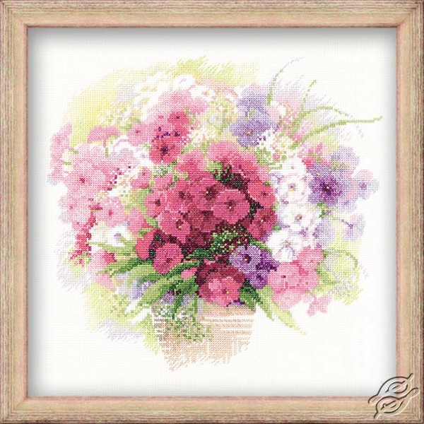 CROSS STITCH KITS - RIOLIS - Cross Stitch Kits - Flowers - Dreaming