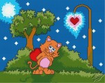 Valentine's Cat