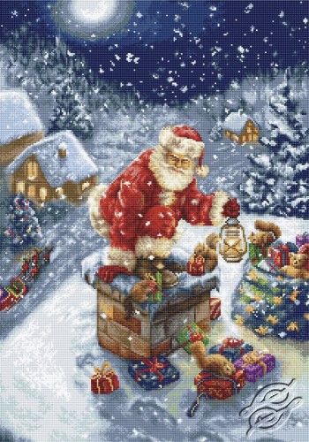 Christmas Tree Mini Cross Stitch Kit by Luca S B012