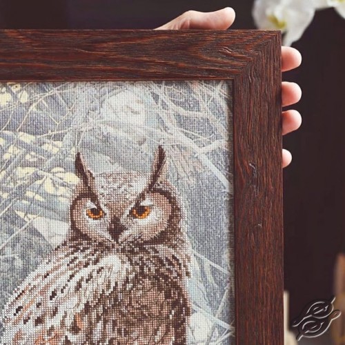 Little Owl Aida Heritage Cross Stitch Kit Little Owl Aida Heritage Cross Stitch Kit