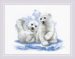 Bear Cubs on Ice