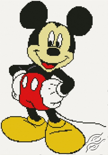 FREE PATTERNS - Cartoons - Mickey Mouse III - Gvello Stitch