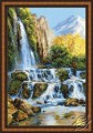 Landscape With Waterfall