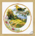 Plate with Oriole
