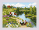 By the River