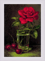 Rose and Sweet Cherry