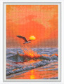 When the sun sets on the wave